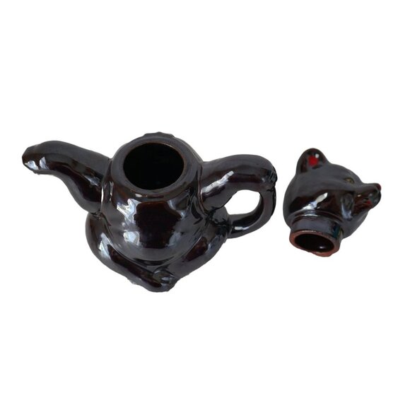 Vintage Bear Teapot Black Shafford - Picture 4 of 7